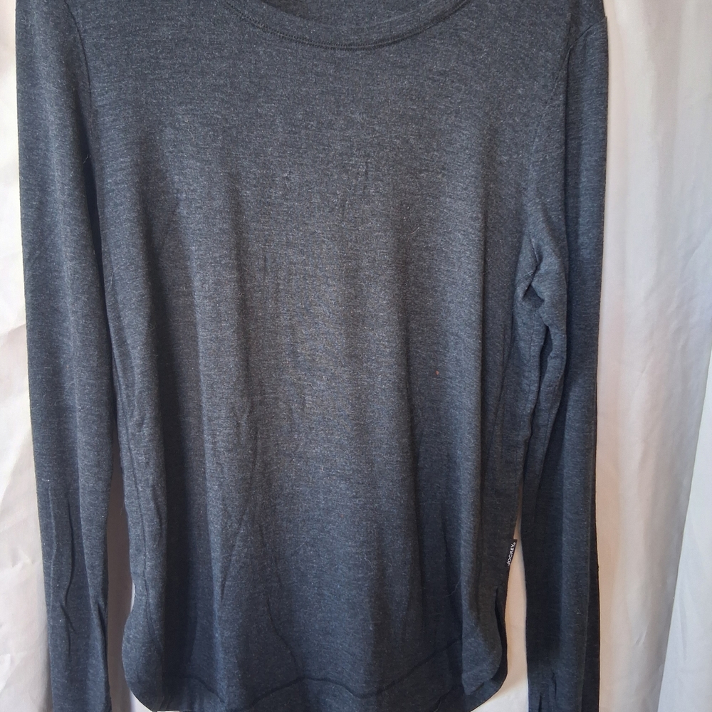 Jockey Charcoal Long Sleeve Teeshirt